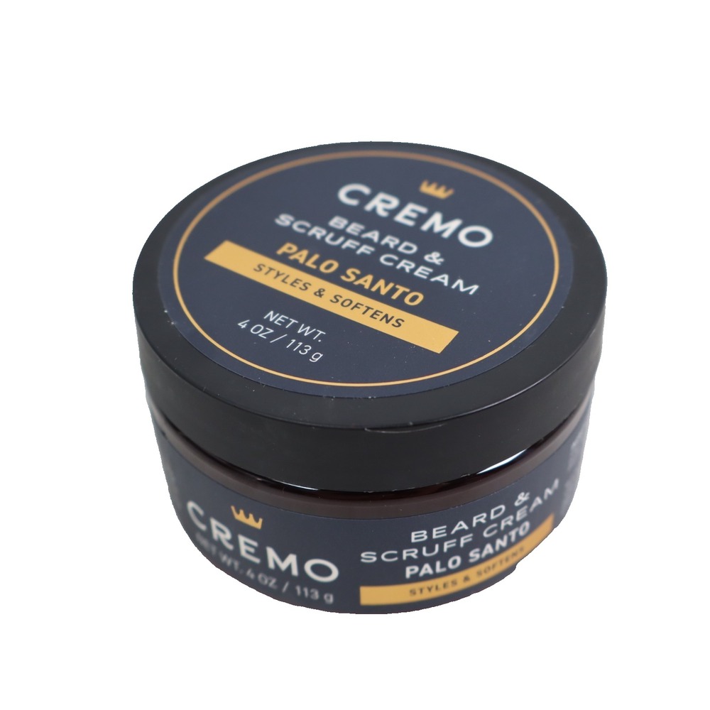 Cremo Beard & Scruff Cream, Palo Santo (Reserve Collection), 4 oz - Soothe Itch